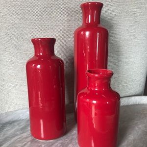 3 vase set